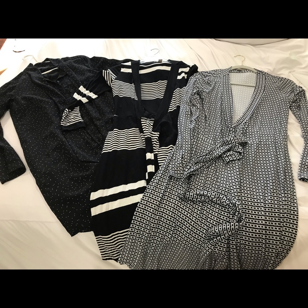 Lot - 3 size small banana republic dresses
